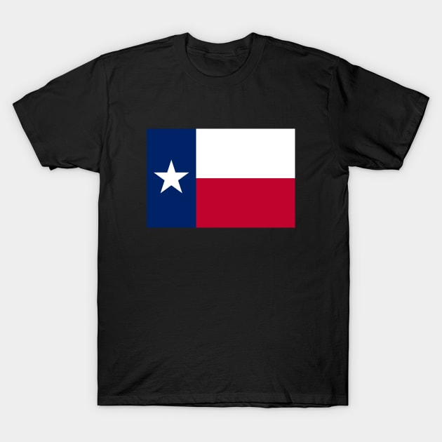 Flag of Texas T-Shirt by brigadeiro